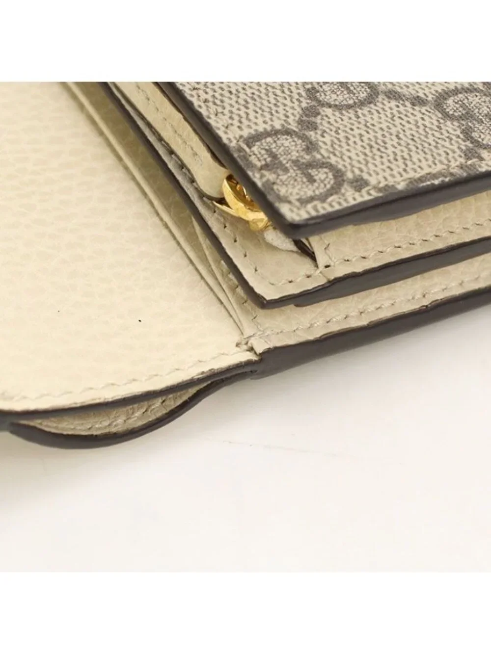 Gucci Medium Wallet Double Bifold Leather